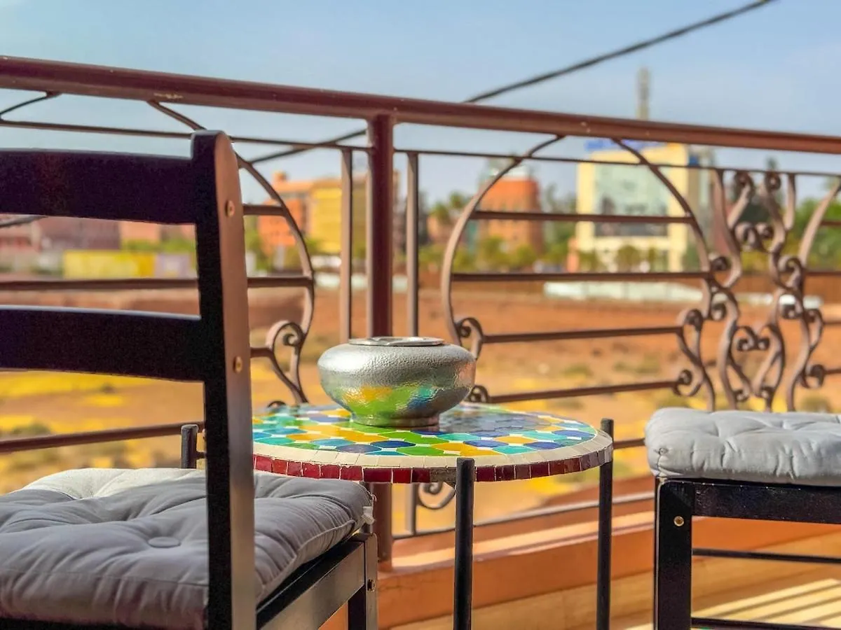 Apartament Elegant 2-Br, Pool And Parking Hivernage Centre Marrakesz Maroko