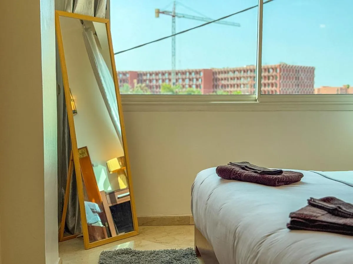 Apartament Elegant 2-Br, Pool And Parking Hivernage Centre Marrakesz
