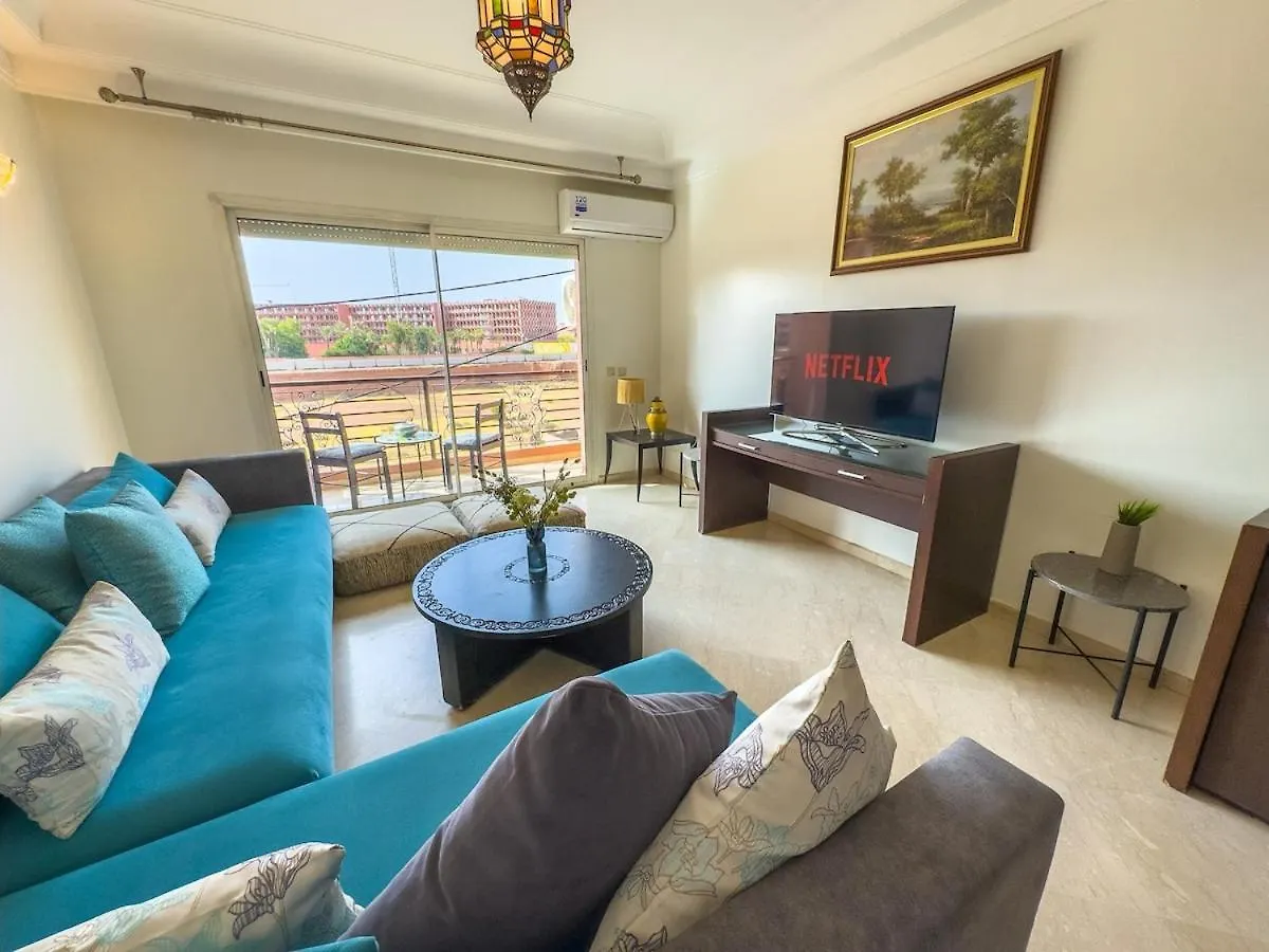 Elegant 2-Br, Pool And Parking Hivernage Centre Marrakesh 0*,  Marocco
