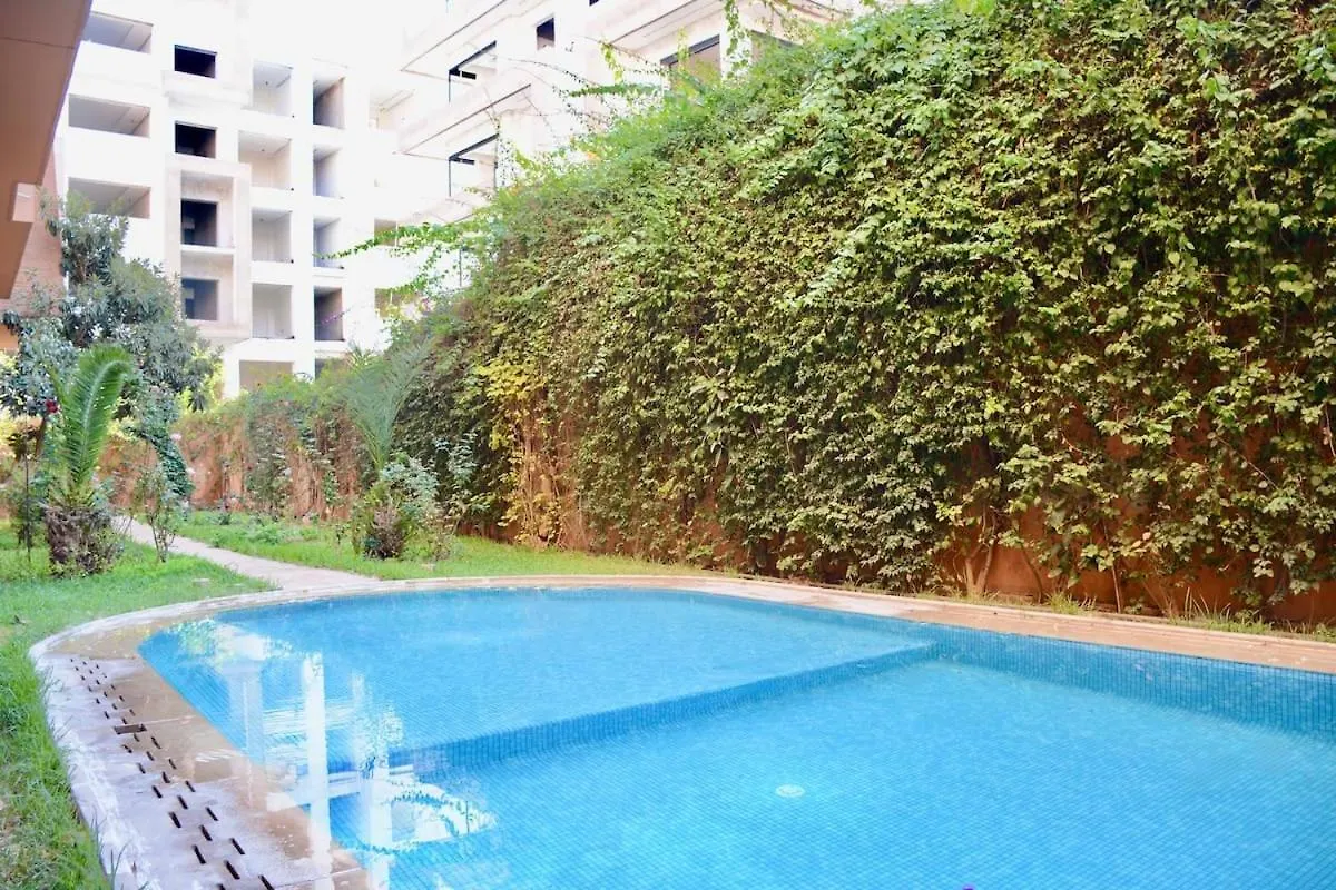Elegant 2-Br, Pool And Parking Hivernage Centre Marrakesh 0*,  Marocco