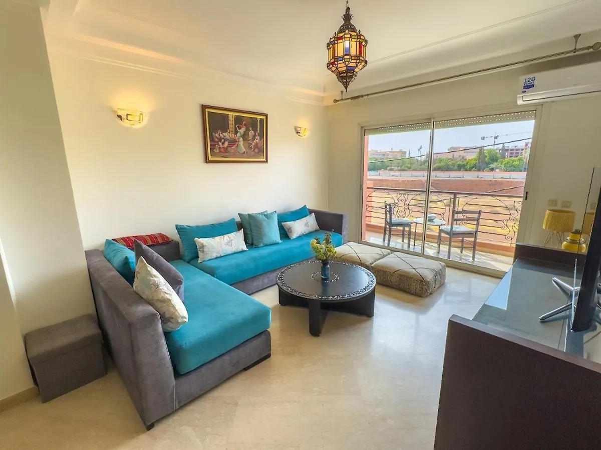 Appartamento Elegant 2-Br, Pool And Parking Hivernage Centre Marrakesh